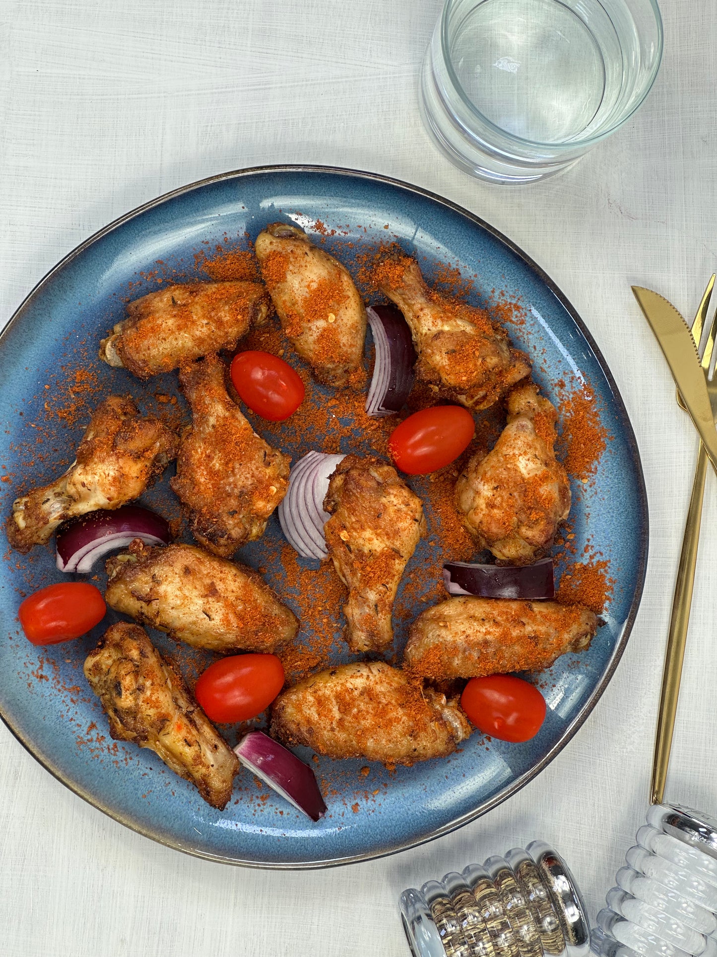 Suya Spiced Peppered Chicken Wings