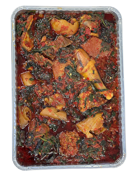 Eforiro Soup With Spinach