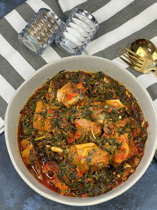 Eforiro Soup With Shoko or Green Leaf - Sub Pack