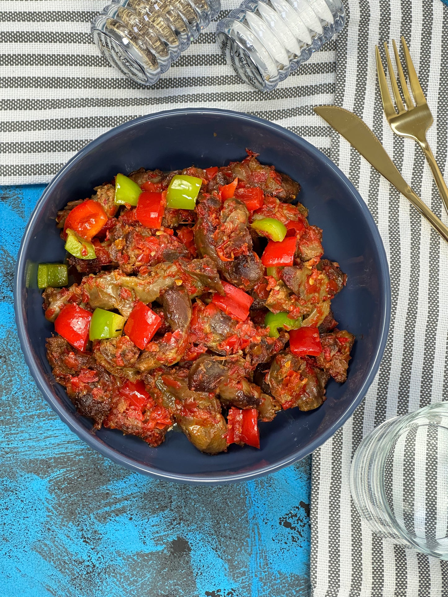 Peppered Chicken Gizzard